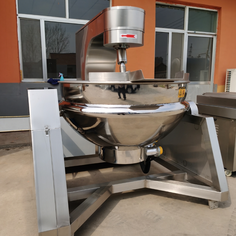Factory Planetary Kettle Operation